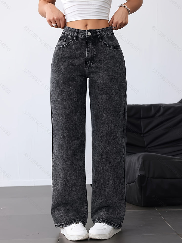 Ingrid | Loose Fit Straight-Leg Jeans voor Dames
