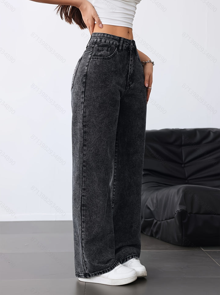 Ingrid | Loose Fit Straight-Leg Jeans voor Dames
