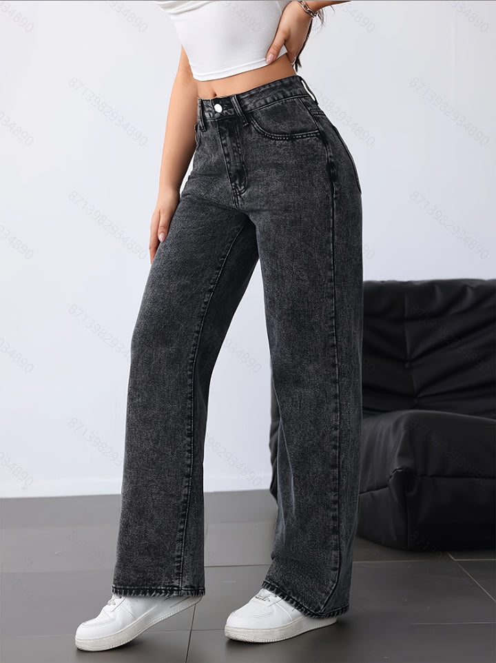 Ingrid | Loose Fit Straight-Leg Jeans voor Dames