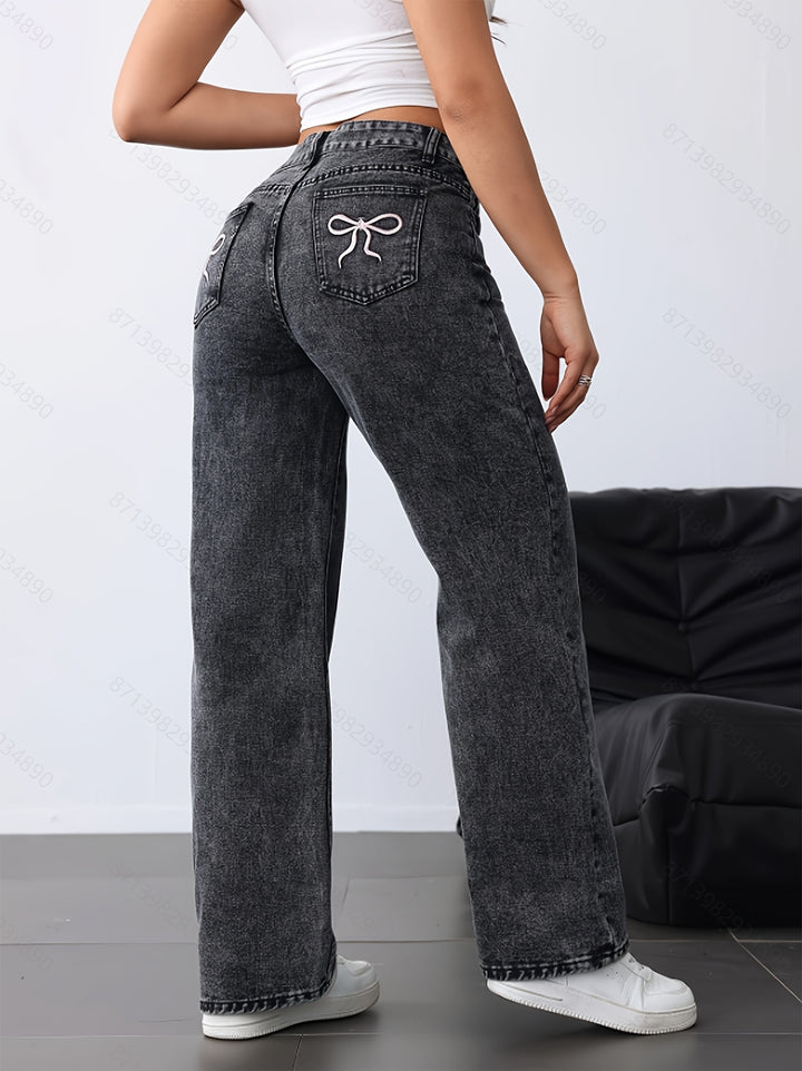 Ingrid | Loose Fit Straight-Leg Jeans voor Dames