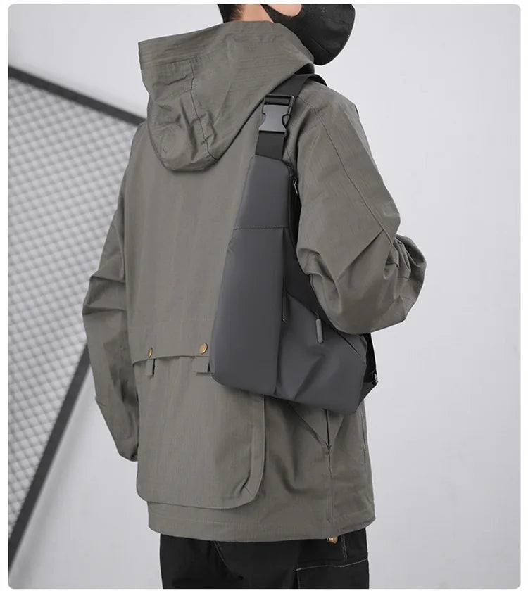 Ivan | Waterdichte Crossbody Tas voor Heren - Stijlvol & Multifunctioneel