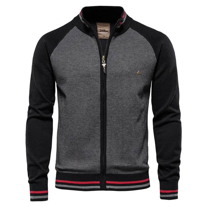 Ivo - Stijlvolle Zip-Up Trui voor Heren