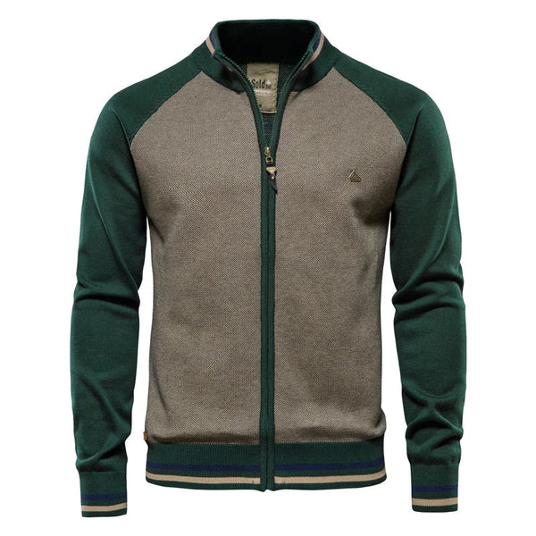 Ivo - Stijlvolle Zip-Up Trui voor Heren