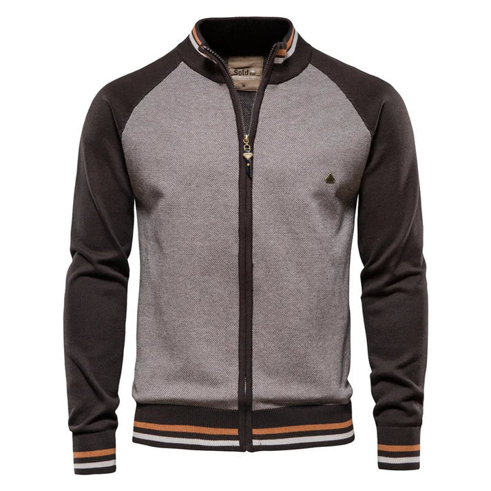 Ivo - Stijlvolle Zip-Up Trui voor Heren