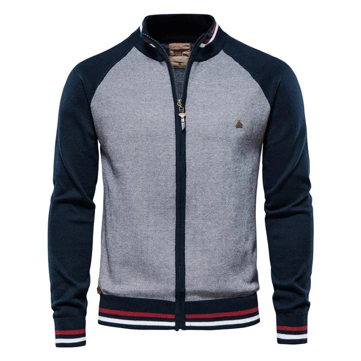 Ivo - Stijlvolle Zip-Up Trui voor Heren