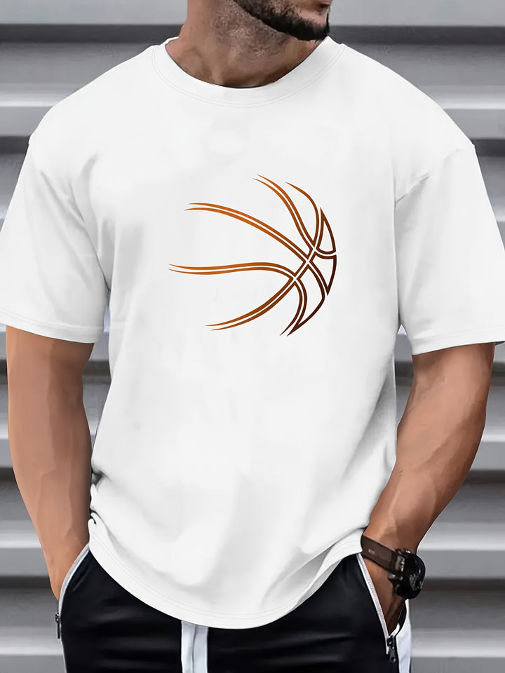 Jack | Heren Basketball Print T-shirt