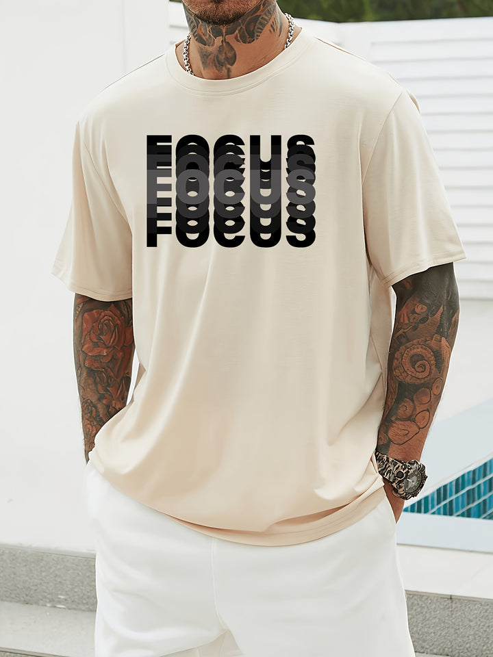 James | Focus Graphic T-shirt voor Mannen