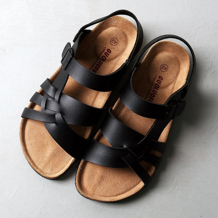 Jane | Orthopedische Leren Sandalen met Optimale Ondersteuning