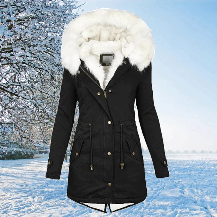 Janeth - Elegante Winterjas met Luxe Afwerking