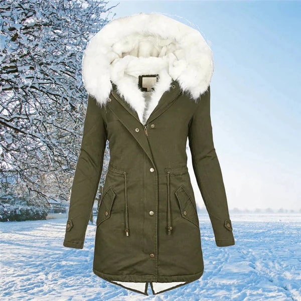 Janeth - Elegante Winterjas met Luxe Afwerking