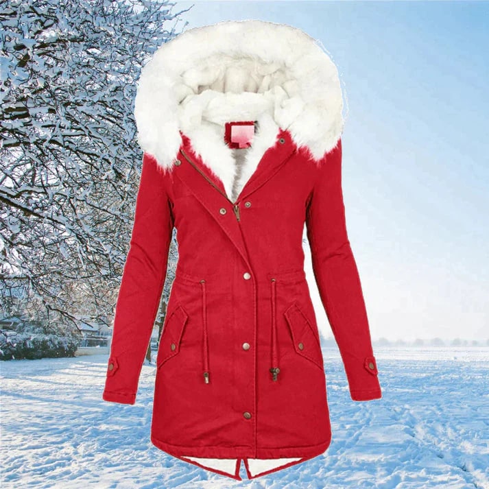 Janeth - Elegante Winterjas met Luxe Afwerking