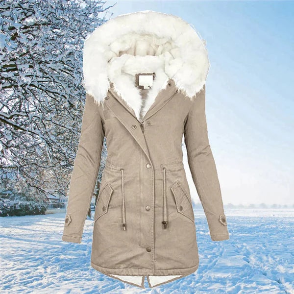 Janeth - Elegante Winterjas met Luxe Afwerking