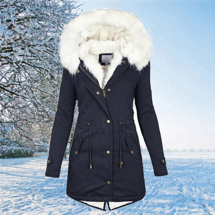 Janeth - Elegante Winterjas met Luxe Afwerking