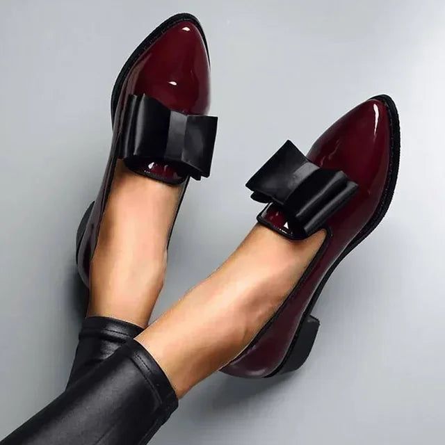 Janiyah | Elegante Damesloafers met Strikdetail