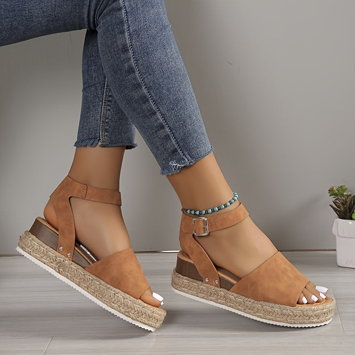 Jasmine | Damessandalen Met Sleehak