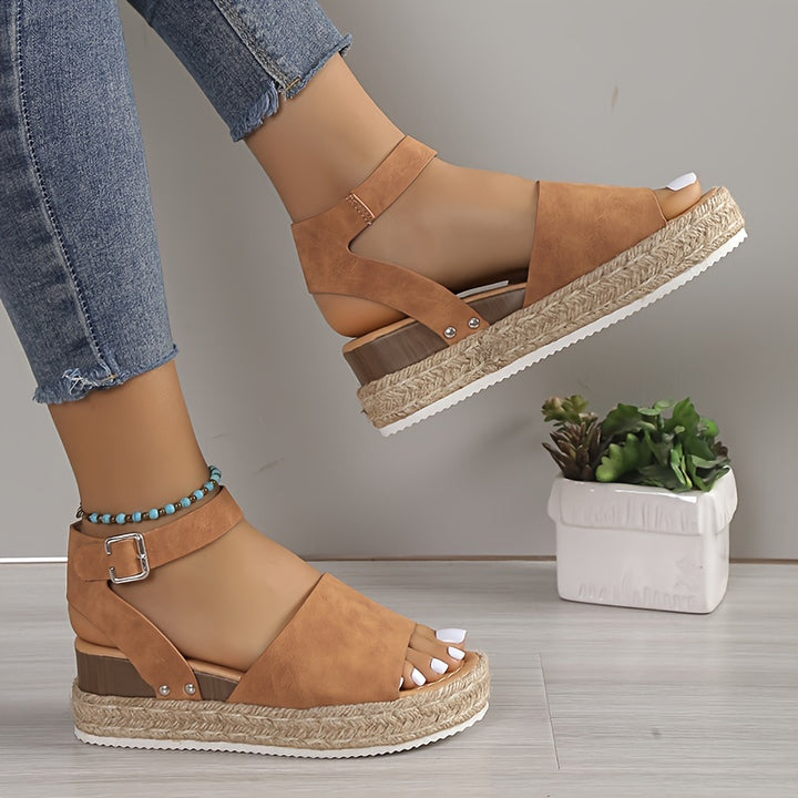 Jasmine | Damessandalen Met Sleehak