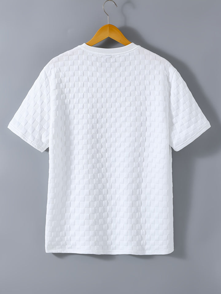 Jason | Casual Witte T-shirt voor Mannen