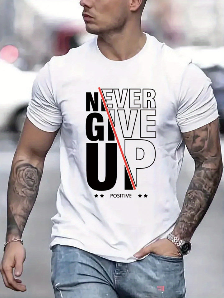 Jeremy | Never Give Up T-shirt