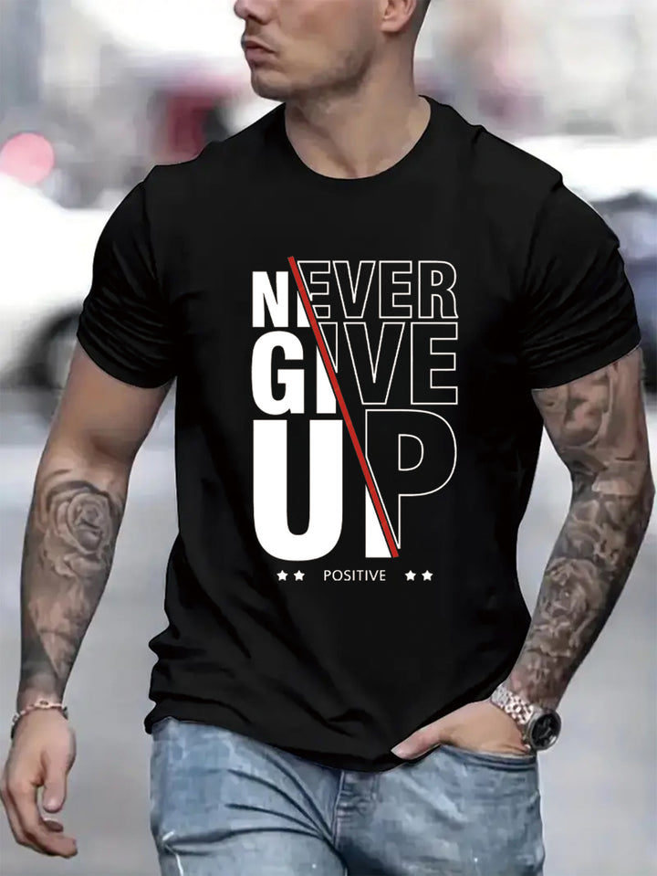 Jeremy | Never Give Up T-shirt