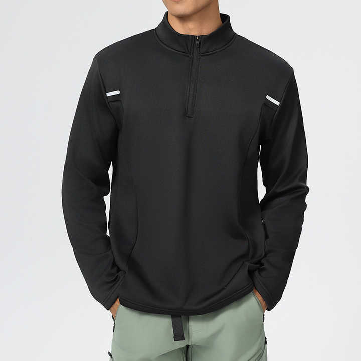 Jeroen | Winter Sportief Fleece Sweatshirt met Reflectieve Accenten