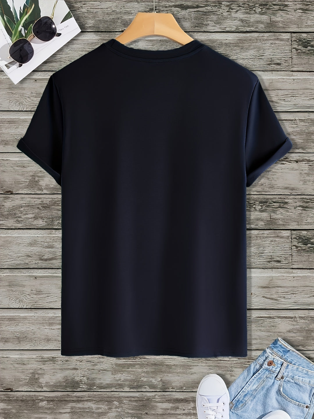 Joel | Heren T-Shirt met Bergbeklimmen Print - Casual en Ademend