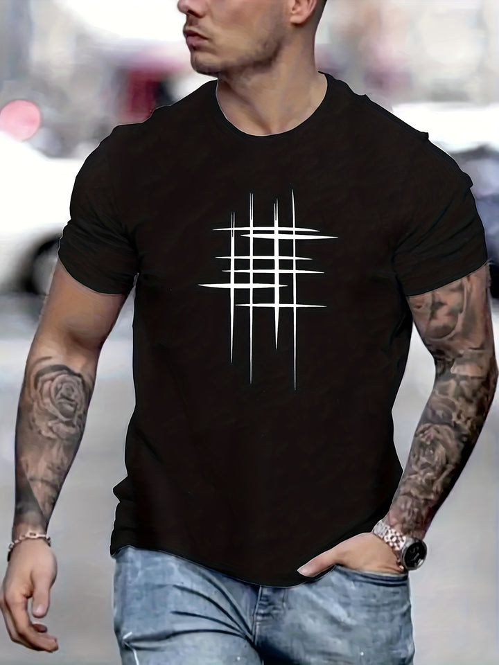 Julian | Casual Grafisch T-shirt voor Mannen