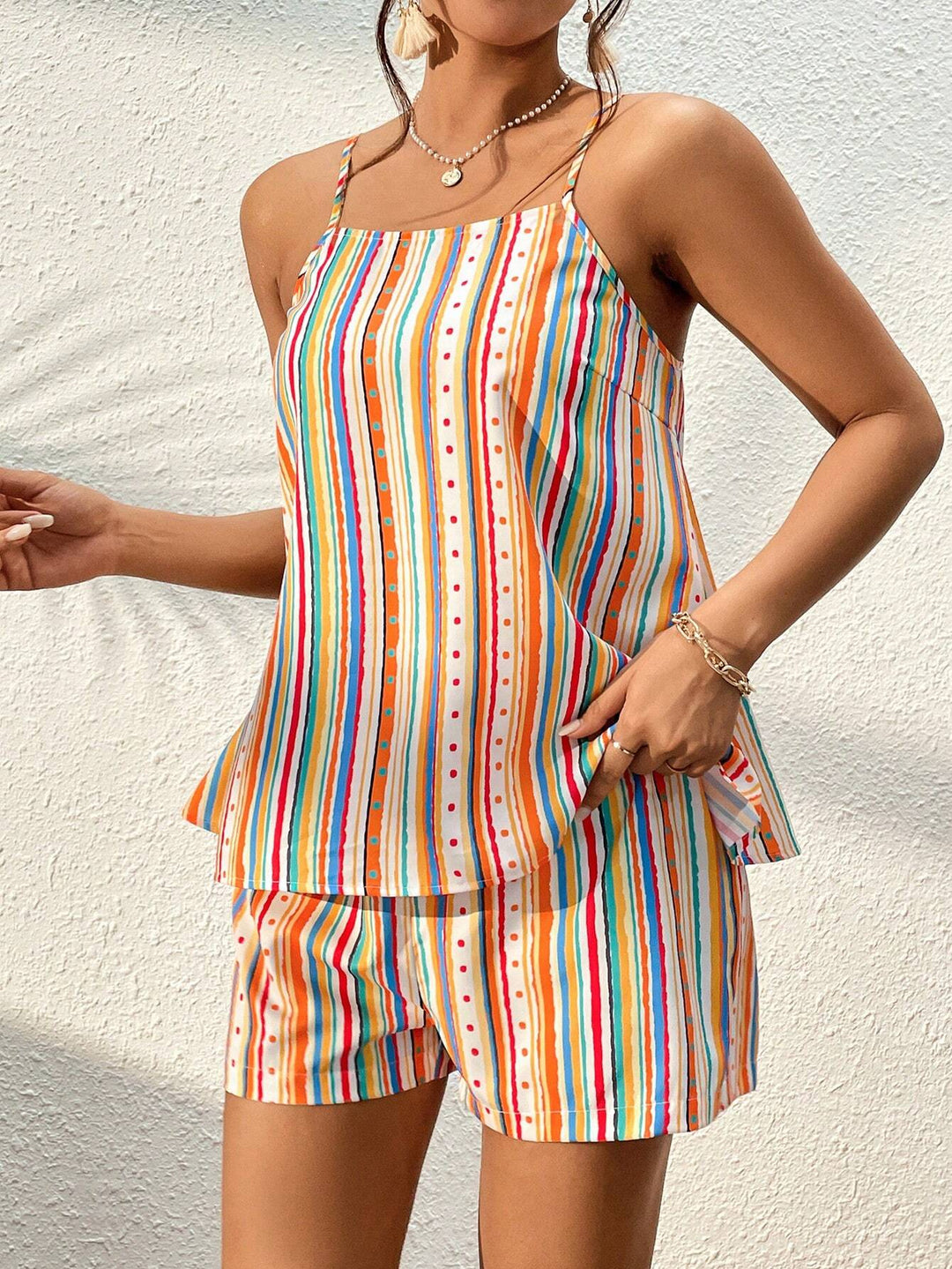 Juliet | Speelse Striktop en Short Set
