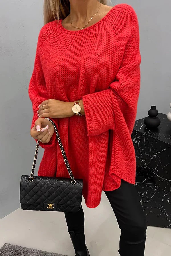 Kai - Elegante Oversized Gebreide Trui voor Dames