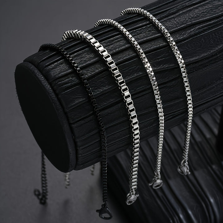 Kevin | Stijlvolle Armbanden Set voor Mannen - 4-Delig Stapelbaar Design