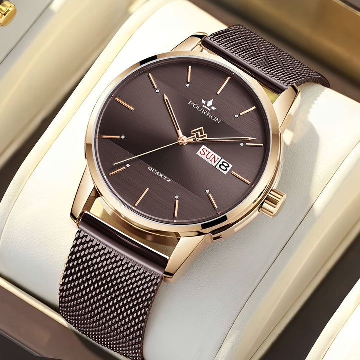 Kian | Stijlvolle Herenhorloge met Datumweergave