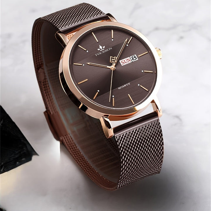 Kian | Stijlvolle Herenhorloge met Datumweergave