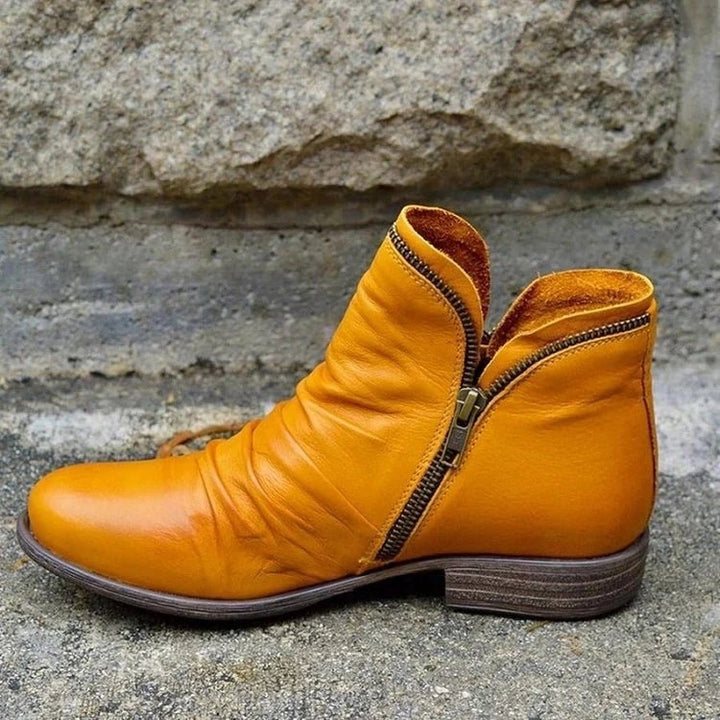Lakelyn - Elegante Enkelboots met Ritssluiting voor Dames