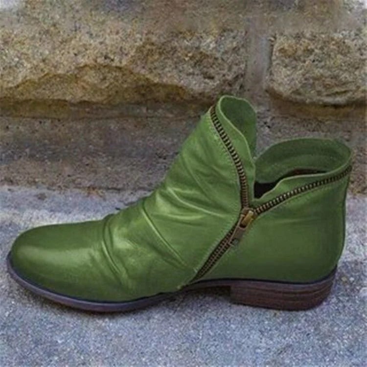 Lakelyn - Elegante Enkelboots met Ritssluiting voor Dames