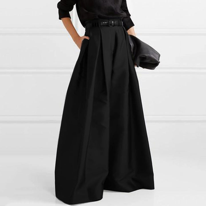 Lianne - Elegante Hoge Taille Maxi-Rok