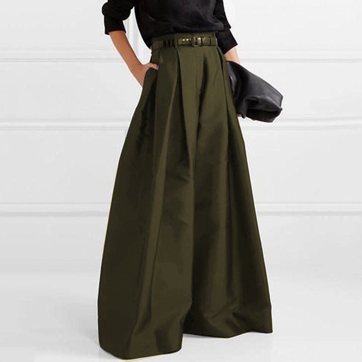 Lianne - Elegante Hoge Taille Maxi-Rok