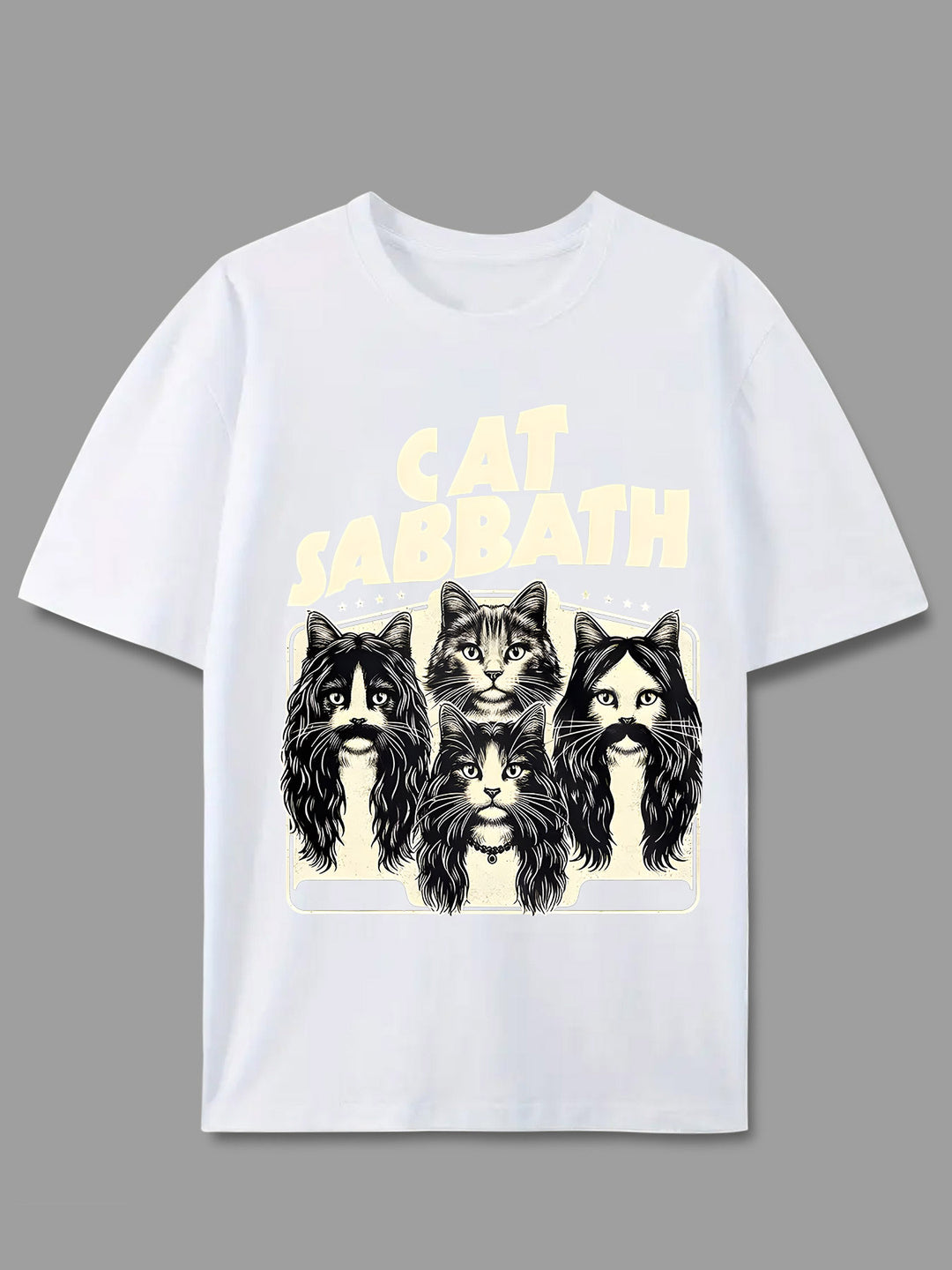 Lucas | Cat Sabbath Grafisch T-shirt voor Mannen en Vrouwen
