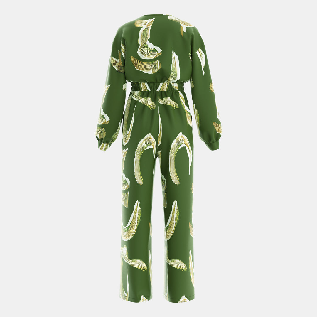 Marijke | Stijlvolle Jumpsuit met Gedurfde Print