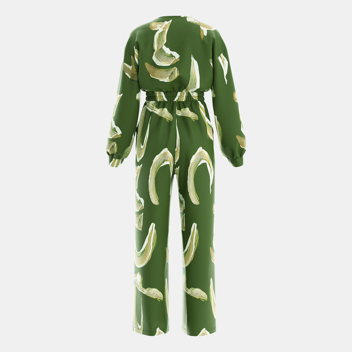 Marijke | Stijlvolle Jumpsuit met Gedurfde Print