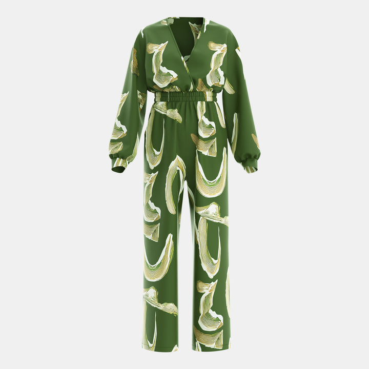 Marijke | Stijlvolle Jumpsuit met Gedurfde Print