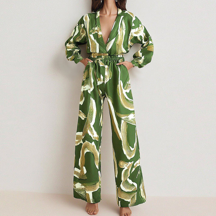 Marijke | Stijlvolle Jumpsuit met Gedurfde Print