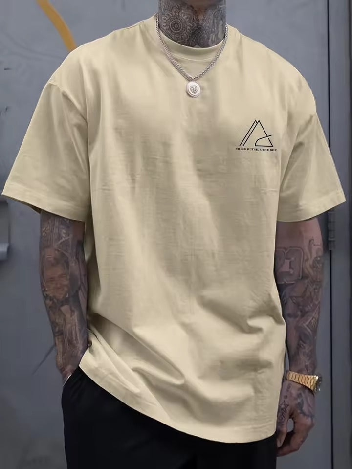 Matthew | Stijlvolle Grafische Print T-Shirt voor Mannen