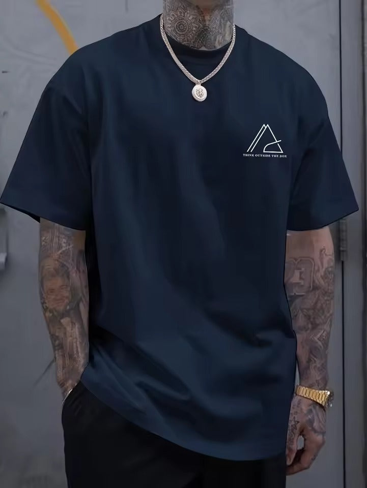 Matthew | Stijlvolle Grafische Print T-Shirt voor Mannen