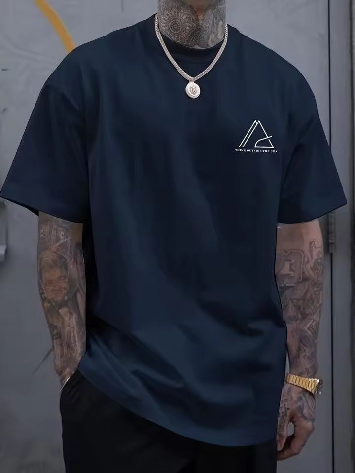 Matthew | Stijlvolle Grafische Print T-Shirt voor Mannen
