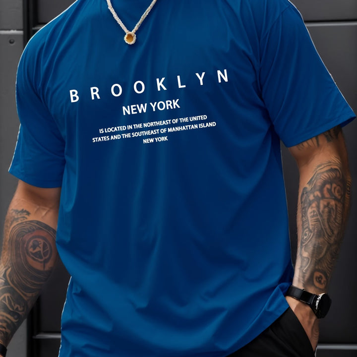 Maverick | Brooklyn Print Stijlvolle Loose Fit T-Shirt
