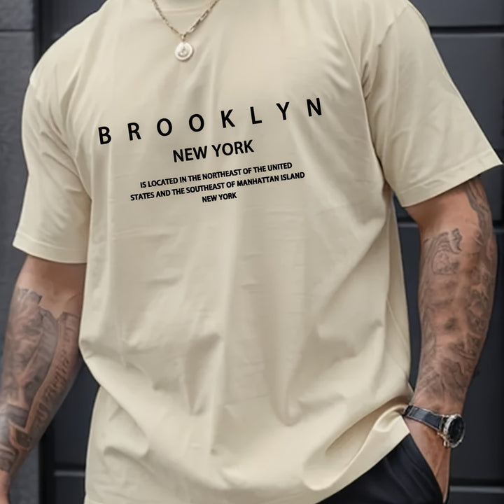 Maverick | Brooklyn Print Stijlvolle Loose Fit T-Shirt