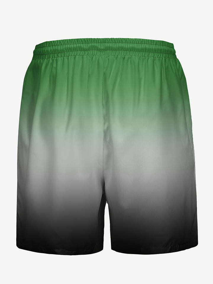 Max | Heren Zwemshorts met Tropische Palmboomprint