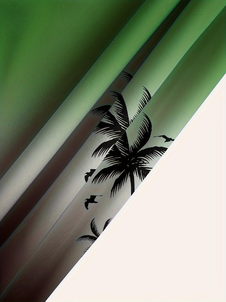 Max | Heren Zwemshorts met Tropische Palmboomprint