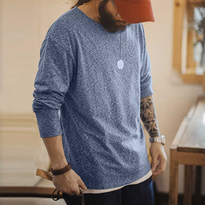 Melvin | Stijlvolle Lange Mouwen Shirt voor Heren
