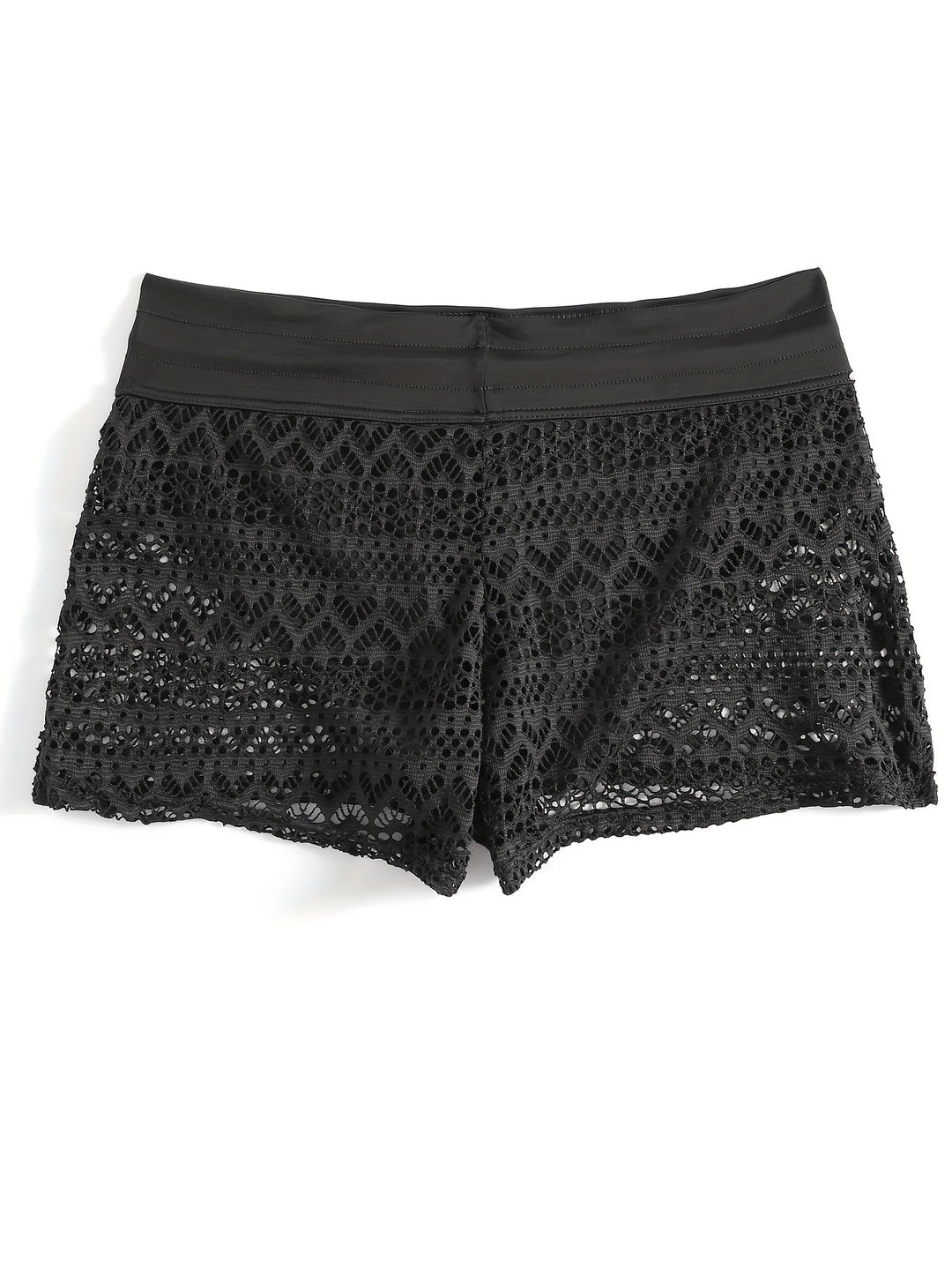 Natalie | Sexy Doorschijnende Zwemshorts met Trekkoord
