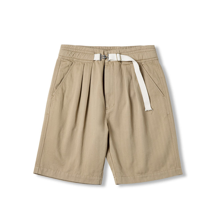 Nathan | Stijlvolle Casual Shorts Met Gesp Voor Heren